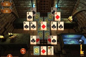 Solitaire Dungeon Escape Ekran Görüntüsü 1