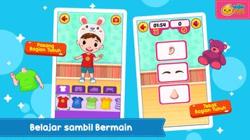 Belajar Bagian Tubuh + Suara ảnh chụp màn hình 2