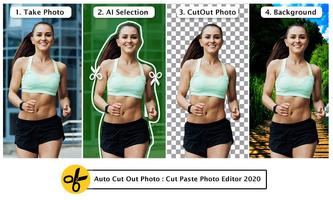 Auto CutOut Photo : Cut Paste Photo Editor 2020 Affiche