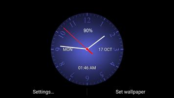 Analog clock Live WP скриншот 1