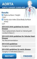 Aortic surgery guidelines capture d'écran 1