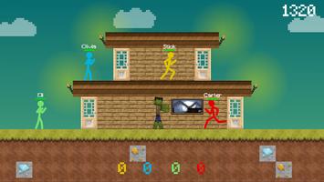 Stickman vs Multicraft: Survival Craft Pocket screenshot 1