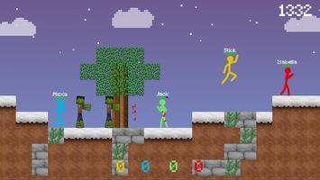 Stickman vs Multicraft: Survival Craft Pocket screenshot 2