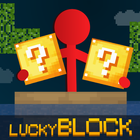 Stickman vs Multicraft: Lucky Block icône