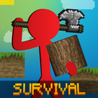 Stickman vs Multicraft: Noob Survival ไอคอน