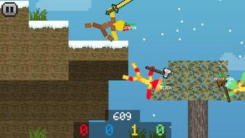 Stickman vs Multicraft: Ragdoll Fight captura de pantalla 2
