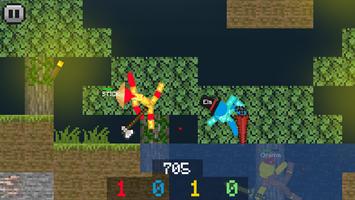 Stickman vs Multicraft: Ragdoll Fight captura de pantalla 3