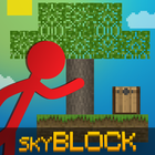 Stickman vs Multicraft: Skyblock Craft Zeichen