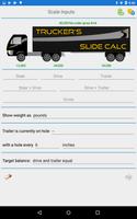 Trucker's Slide Calc Affiche