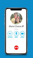 Maria Clara E JP Videocall Live Prank ảnh chụp màn hình 2