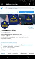 برنامه‌نما Radio Cadena Xeneize عکس از صفحه