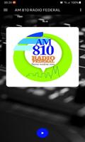 AM810 RADIO FEDERAL Cartaz