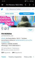 Fm Morena 100.5 mhz syot layar 3