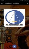 Fm Morena 100.5 mhz poster