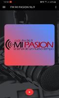 FM MI PASION 96.9 الملصق