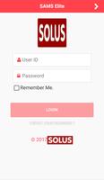 Solus SAMS Mobile Application capture d'écran 1