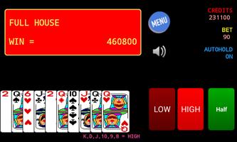 Jolly Card Poker capture d'écran 2