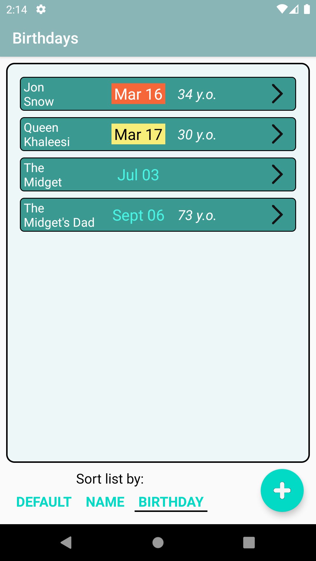 Birthdays APK for Android Download