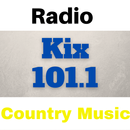 Kix 101.1 Country Music Lowa APK