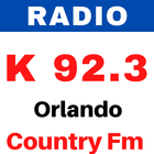 K 92.3 Orlando Country Fm App آئیکن