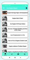 Car Engine Repair ภาพหน้าจอ 2