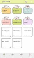 [솜테마] winter simple note screenshot 1