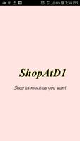 ShopAtD1 Shopping App पोस्टर