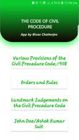 Civil Procedure Code(With latest amendments) ポスター