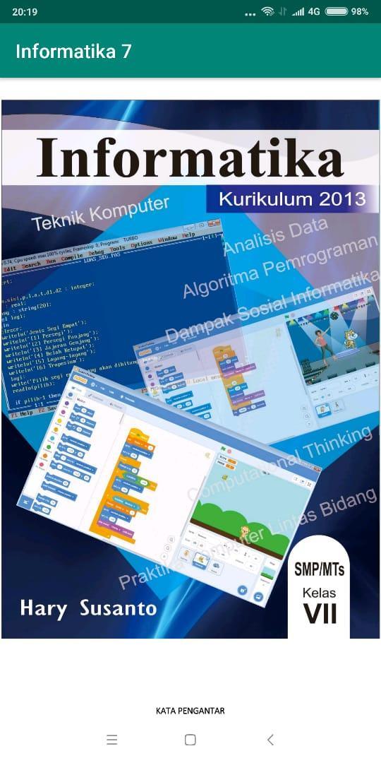 Buku Informatika Kelas 8 - Dunia Sekolah