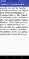 Biography of Hazrat  Abu Bakr R screenshot 3