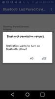 Bluetooth list paired devices تصوير الشاشة 1