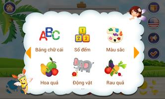 Tieng Anh Cho Tre Em - Be Hoc Tieng Anh & Hoc Chu Screenshot 1