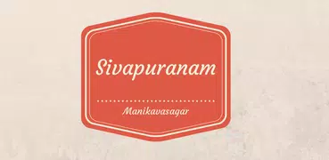 Sivapuranam