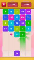 2048 Drop Number : Merge Game Affiche