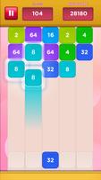 2048 Drop Number : Merge Game imagem de tela 2