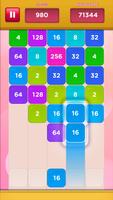 2048 Drop Number : Merge Game imagem de tela 3