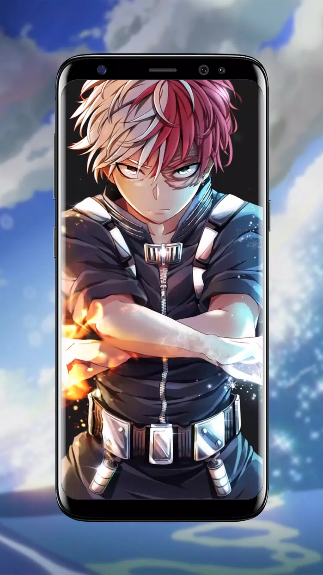 Shoto Todoroki Anime Live Wallpaper Apk For Android Download