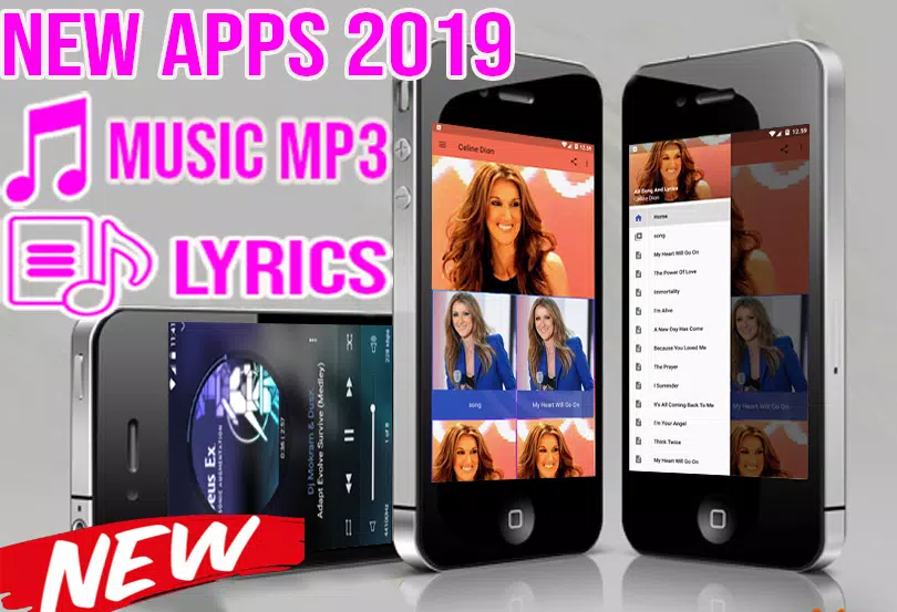 Celine Dion I'm Alive song + Lyrics APK for Android Download