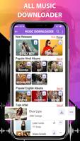 Mp3 music downloader-Download free music الملصق