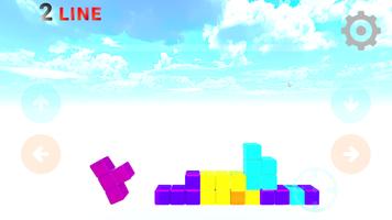 ZERO-GRAVITY TETRIS screenshot 1