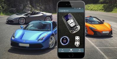Car key simulator Sound car পোস্টার