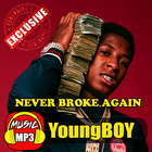 YoungBoy - Never Broke Again Songs-Music ไอคอน