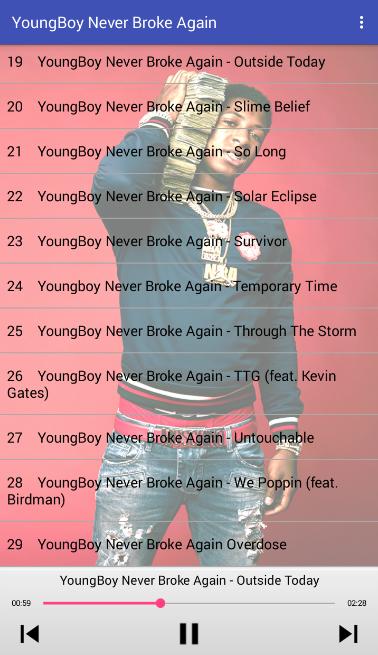 Youngboy Never Broke Again Songs Music For Android Apk Download - youngboy never broke again songs 02 music roblox id Youngboy Never Broke Again Songs Music For Android Apk Download - 02 music roblox id