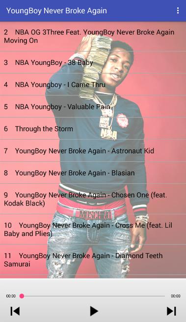 Youngboy Never Broke Again Songs Music For Android Apk Download - never broke again roblox id