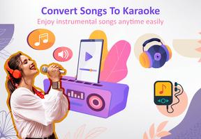 Convert Songs to Karaoke Affiche