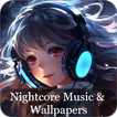 Nightcore Music & Wallpapers आइकन