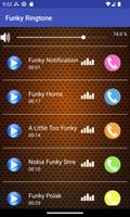 Funky Ringtone captura de pantalla 2