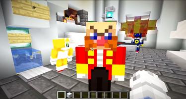 Sonic Parkour Mod Fast Adventure Map For MCPE ภาพหน้าจอ 3