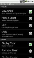 Meeting Cost Timer imagem de tela 3