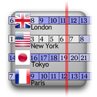 World Clock Widget (Trial) icône